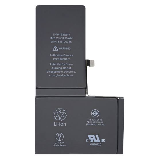 Apple iPhone X battery Li-lon